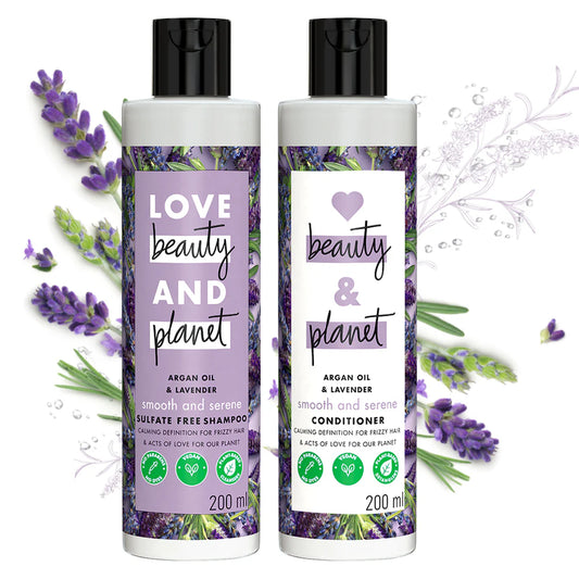 Argan Oil & Lavender Shampoo + Conditioner Combo