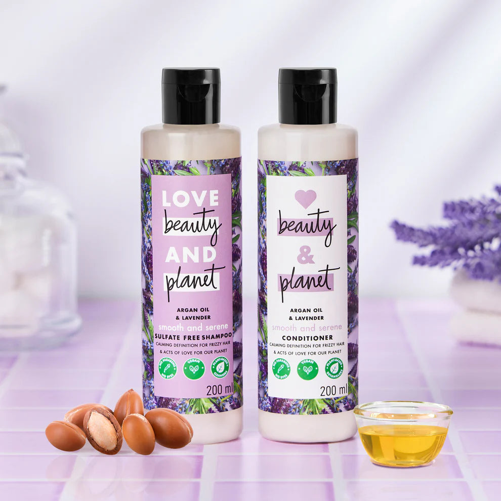 Argan Oil & Lavender Shampoo + Conditioner Combo